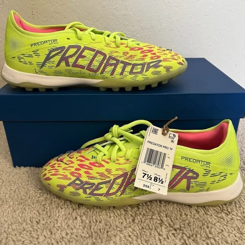 Adidas Predator Pro TF Turf Mystic Victory Pack Men Size 7.5 Soccer Shoe ID3763